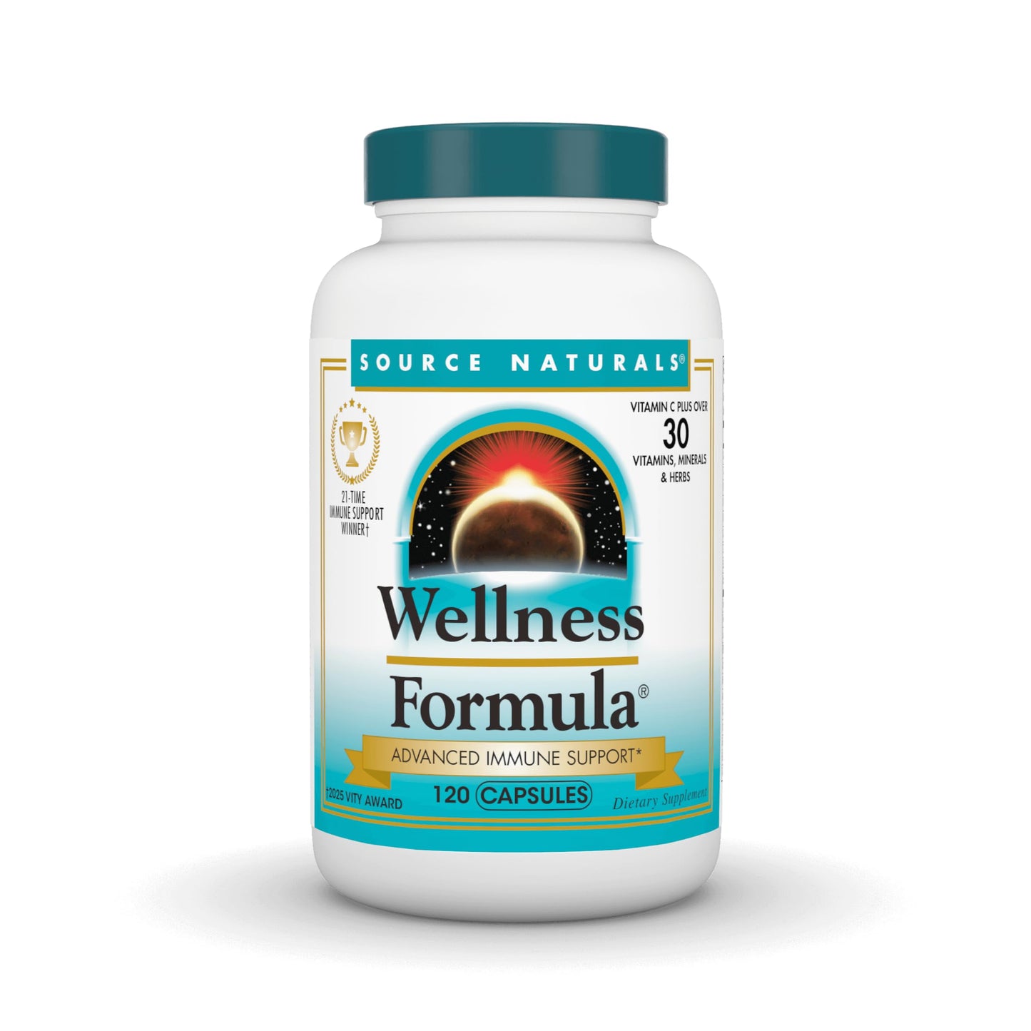 Source Naturals Wellness Formula - Advanced Immune Support, 120 Capsules