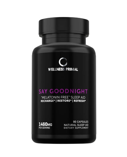 Wellness Primal Melatonin-Free Sleep Aid - 90 Vegan Capsules