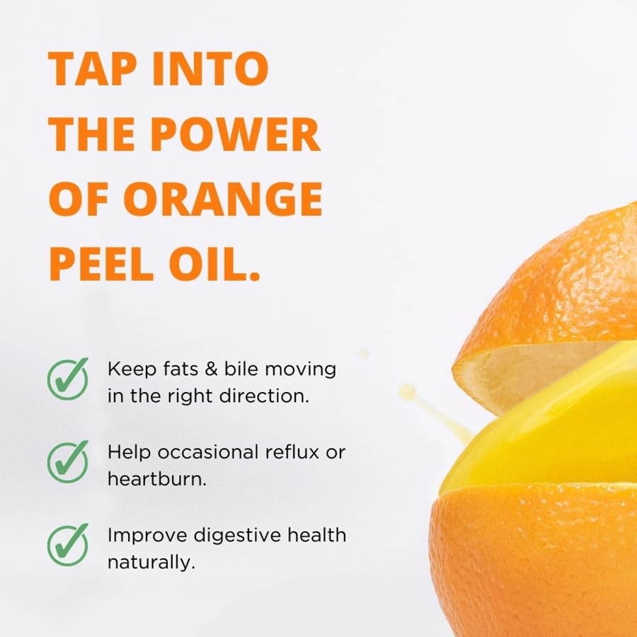 Wellness Resources High Potency d-Limonene 1000mg – 120 Capsules | Orange Peel Digestive Support