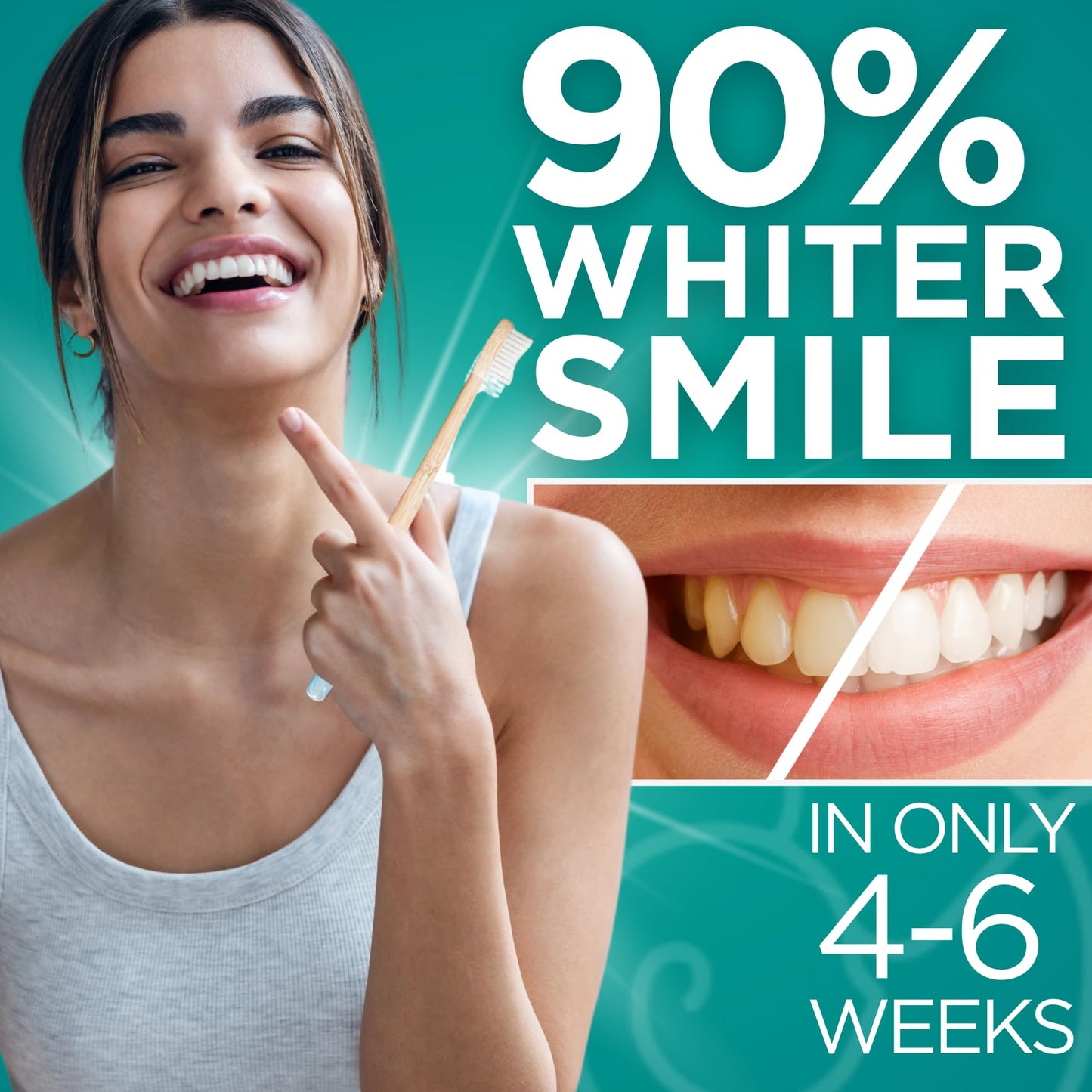 Wellnesse Whitening Toothpaste with Hydroxyapatite – Fluoride-Free, Xylitol, Enamel Strengthening (4 oz x 3)