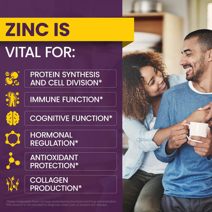WellnessOne Ionic Liquid Zinc Drops - Immunity Support, USA Tested, Vegan & Gluten-Free - 1.67 fl oz