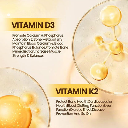 Wellova Women's D3 + K2 | Energy, Mood & Immune Support | 60 Caps