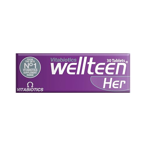 Wellteen Her by Vitabiotics – Nutritional Support for Teens 13–19 (30 Tablets)