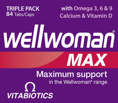 Wellwoman Max Capsules - Pack of 84 | Vitabiotics