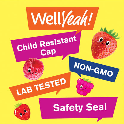 WellYeah Probiotics for Kids Gummies - 10B CFU | Gut & Immune Health