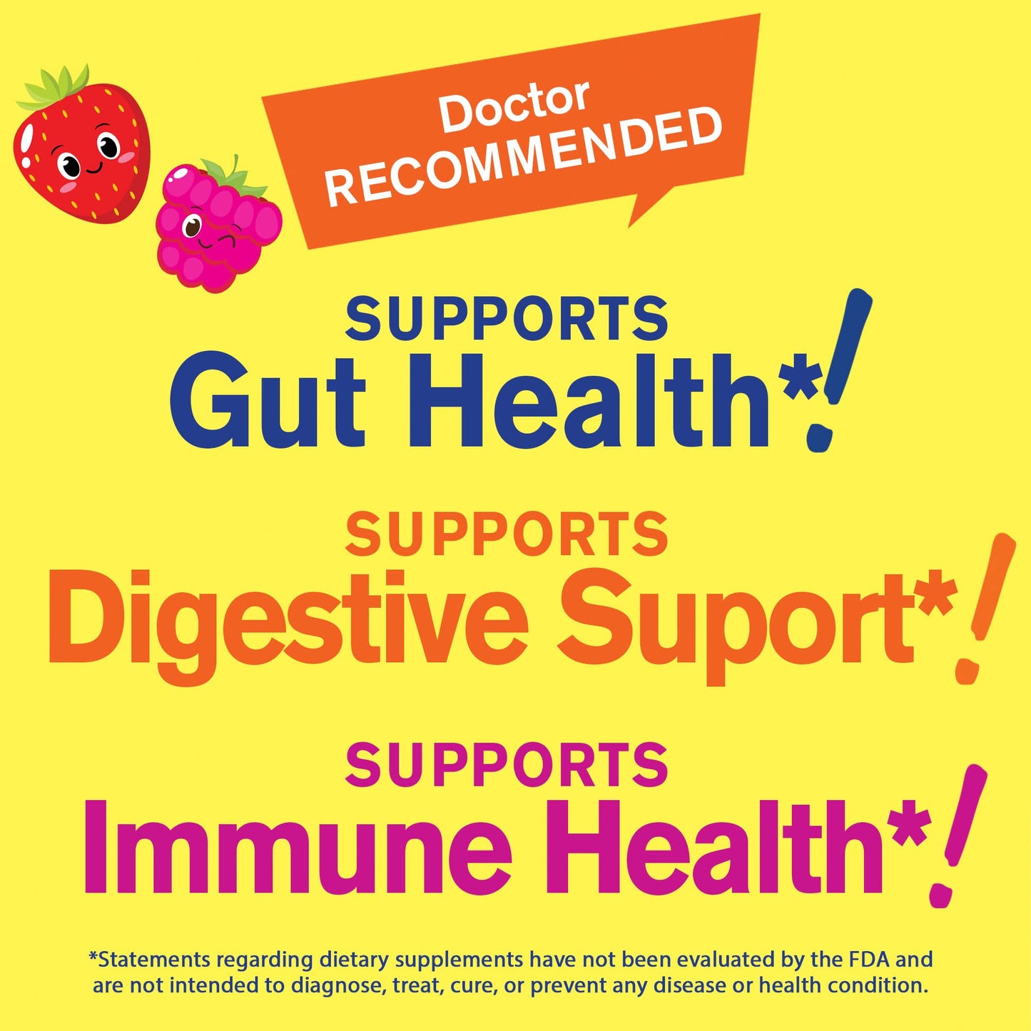 WellYeah Probiotics for Kids Gummies - 10B CFU | Gut & Immune Health
