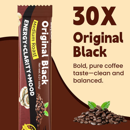 WepBio Mushroom Coffee Original Black 11 in 1 – Adaptogenic Ashwagandha KSM-66