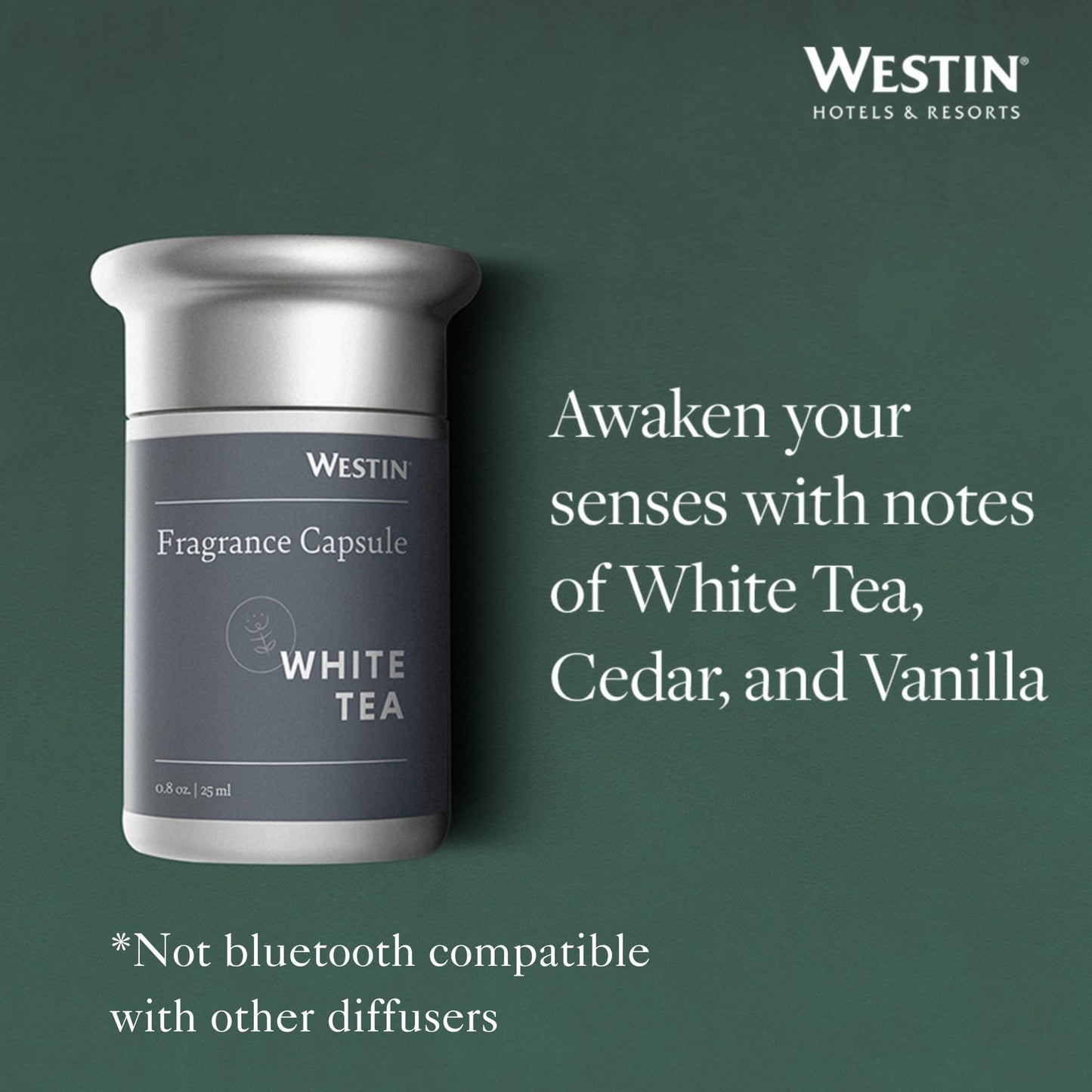 Westin White Tea Room Diffuser Refill | Signature White Tea Scent