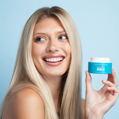White Birch Activated Charcoal Powder – Teeth Whitening, Fluoride-Free