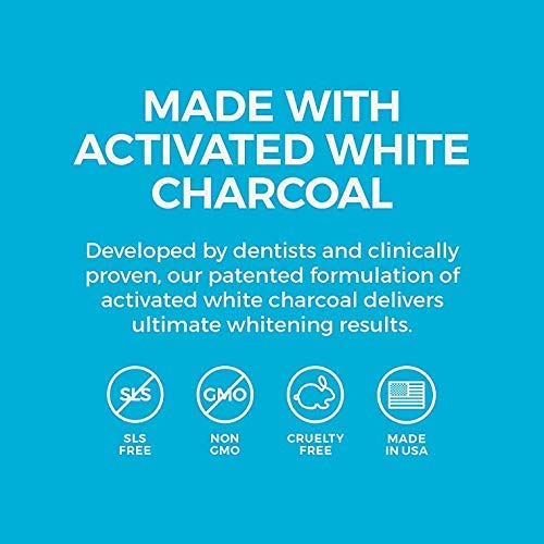 White Birch Activated Charcoal Toothpaste | Natural Teeth Whitening | No Fluoride