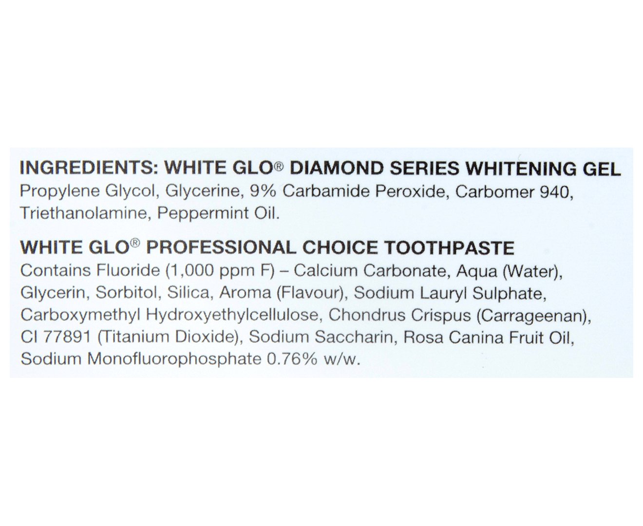 White Glo Diamond Series Advanced Whitening System – 35 Count