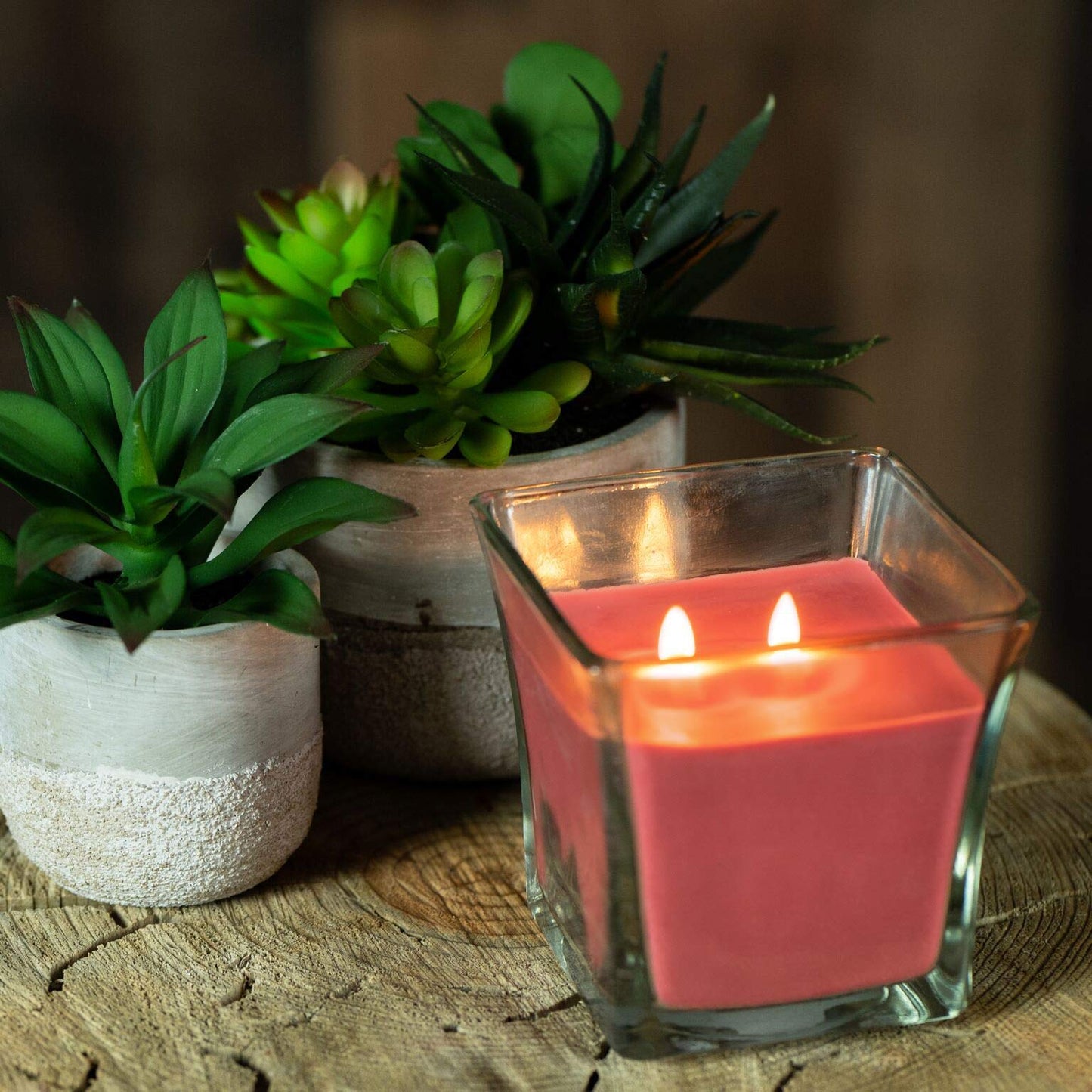 White Swan Premium Scented Candle Lovely Passion Fruit – 2-Pack, Up to 30 Hrs Each, Natural Fragrance for Bath or Bedroom