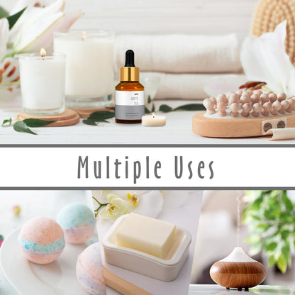 White Tea Fragrance Oil 30ml | MitFlor Premium Scented Oil for Soap, Candles & Diffusers