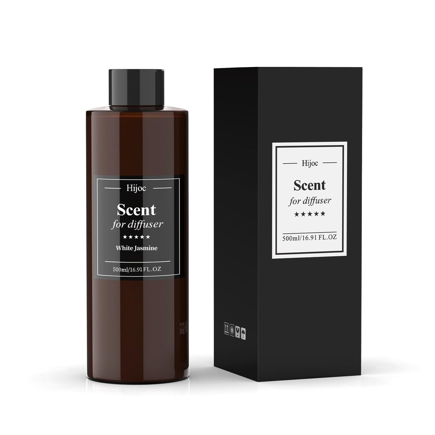 White Jasmine Essential Oil for Diffusers – 6-Scent Luxury Hotel Collection, 500ml