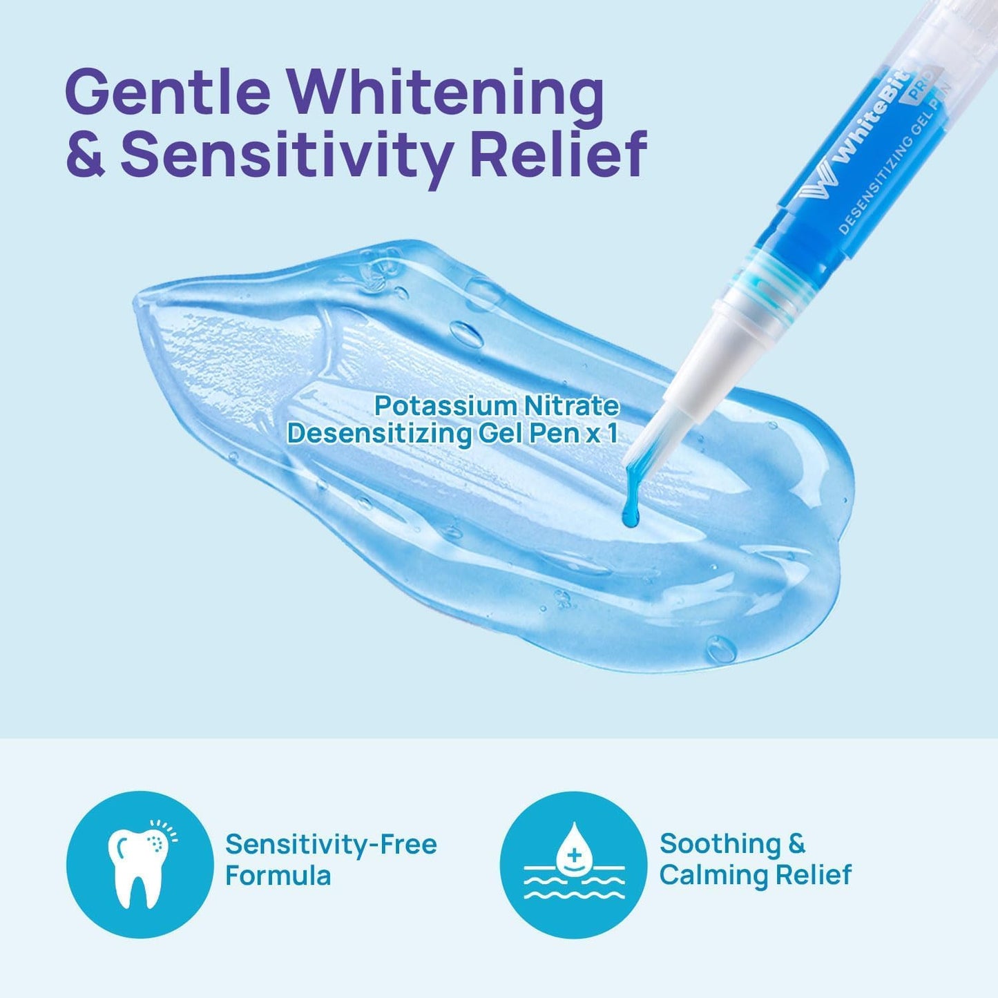 Whitebite Pro Teeth Whitening Kit for Sensitive Teeth – Dual LED, 35% Carbamide Peroxide Gel, Remineralizing Gel | At-Home Whitening