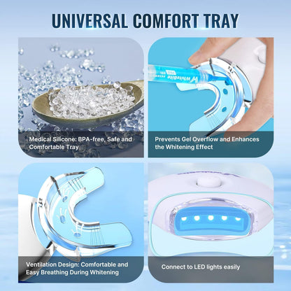 Whitebite Pro Teeth Whitening Kit – Sensitive Teeth, Enamel Safe, LED System