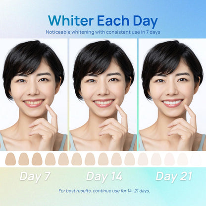 Whitebite Pro PAP Teeth Whitening Strips | Pineapple & Coconut Enzyme Formula