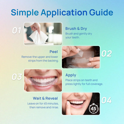 Whitebite Pro PAP Teeth Whitening Strips | Pineapple & Coconut Enzyme Formula