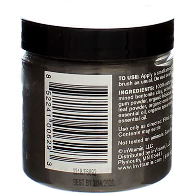 Whitening Tooth Powder with Activated Charcoal – Cool Peppermint