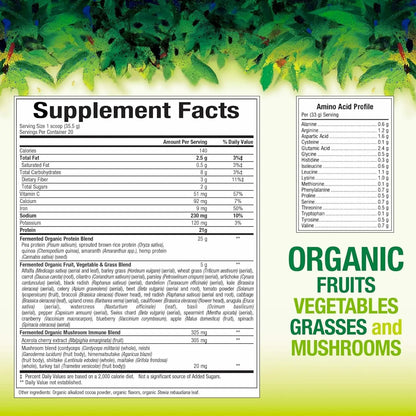 Whole Earth & Sea Organic Fermented Protein & Greens – Vanilla Chai BritishVita | Premium UK Vitamins & Wellness Supplements