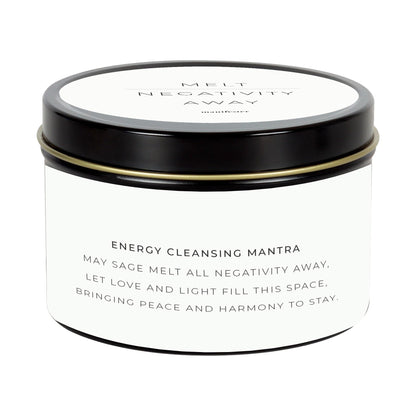 Whole Works Premium Sage Candle for Cleansing – 6oz Natural Soy Wax, Paraben & Phthalate Free