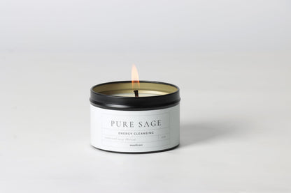 Whole Works Premium Sage Candle for Cleansing – 6oz Natural Soy Wax, Paraben & Phthalate Free