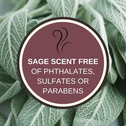Whole Works Premium Sage Candle for Cleansing – 6oz Natural Soy Wax, Paraben & Phthalate Free