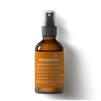WholeNest Wonder Spray – All-Natural Perineal Care for Postpartum & Birth Recovery (60 ml)