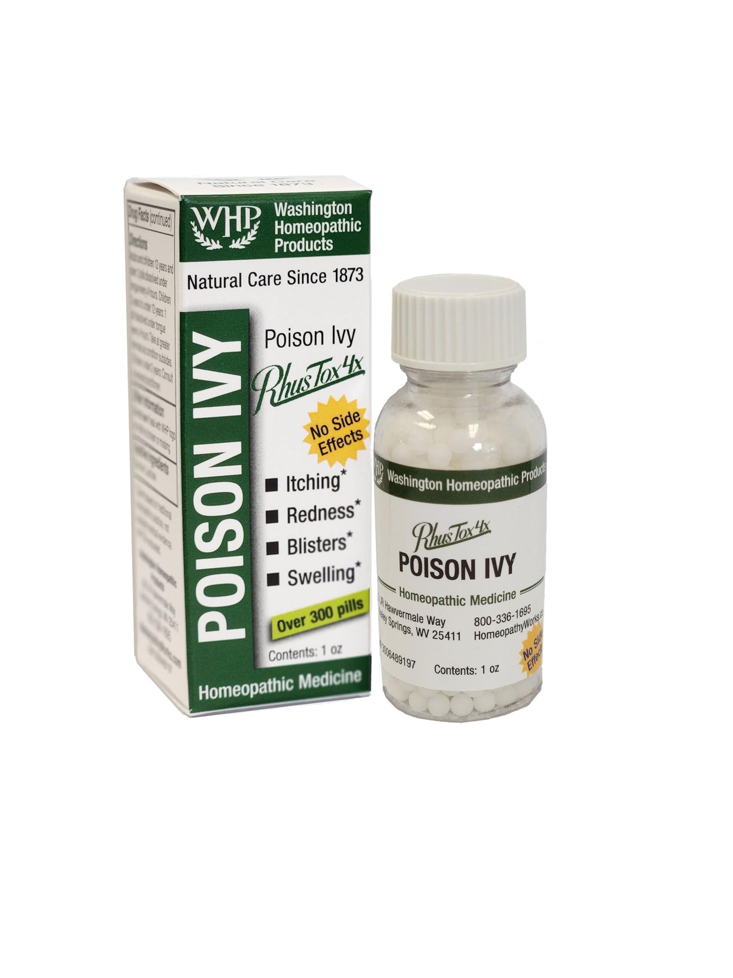 WHP Poison Ivy - All-Natural Homeopathic Relief (300 pills)