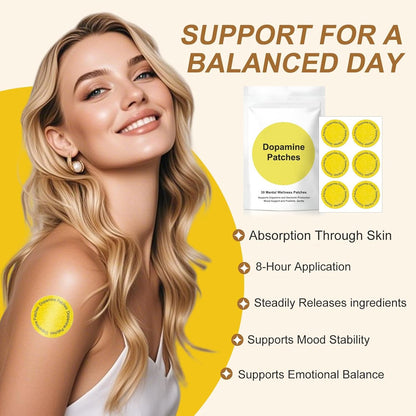 Wicky LS Dopa-Mine Patches – Daily Concentration & Emotional Stability (30 Packs)