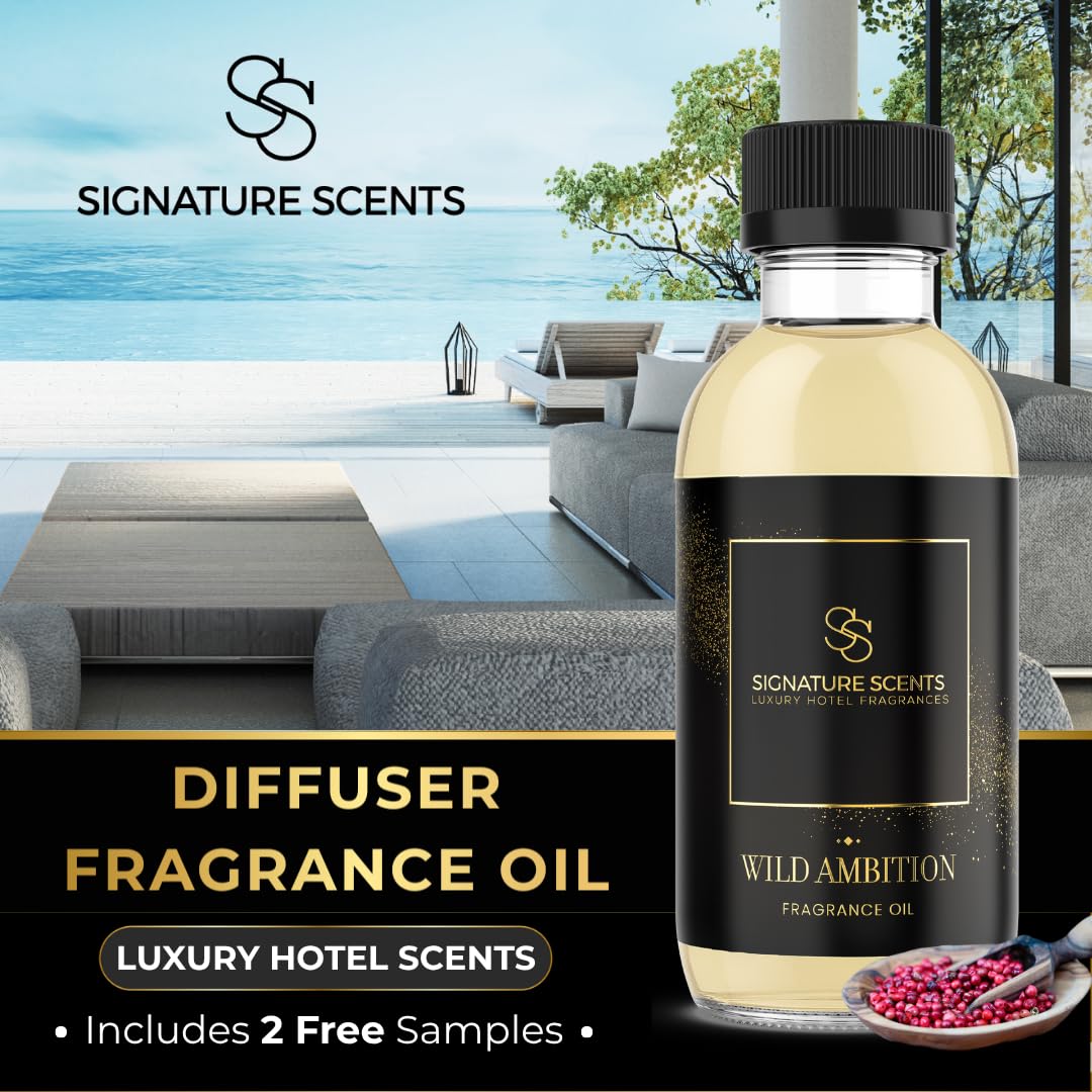 Wild Ambition Diffuser Oil – Luxury Fragrance for Home & Hotels (4.05 fl oz)