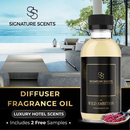 Wild Ambition Diffuser Oil – Luxury Fragrance for Home & Hotels (4.05 fl oz)