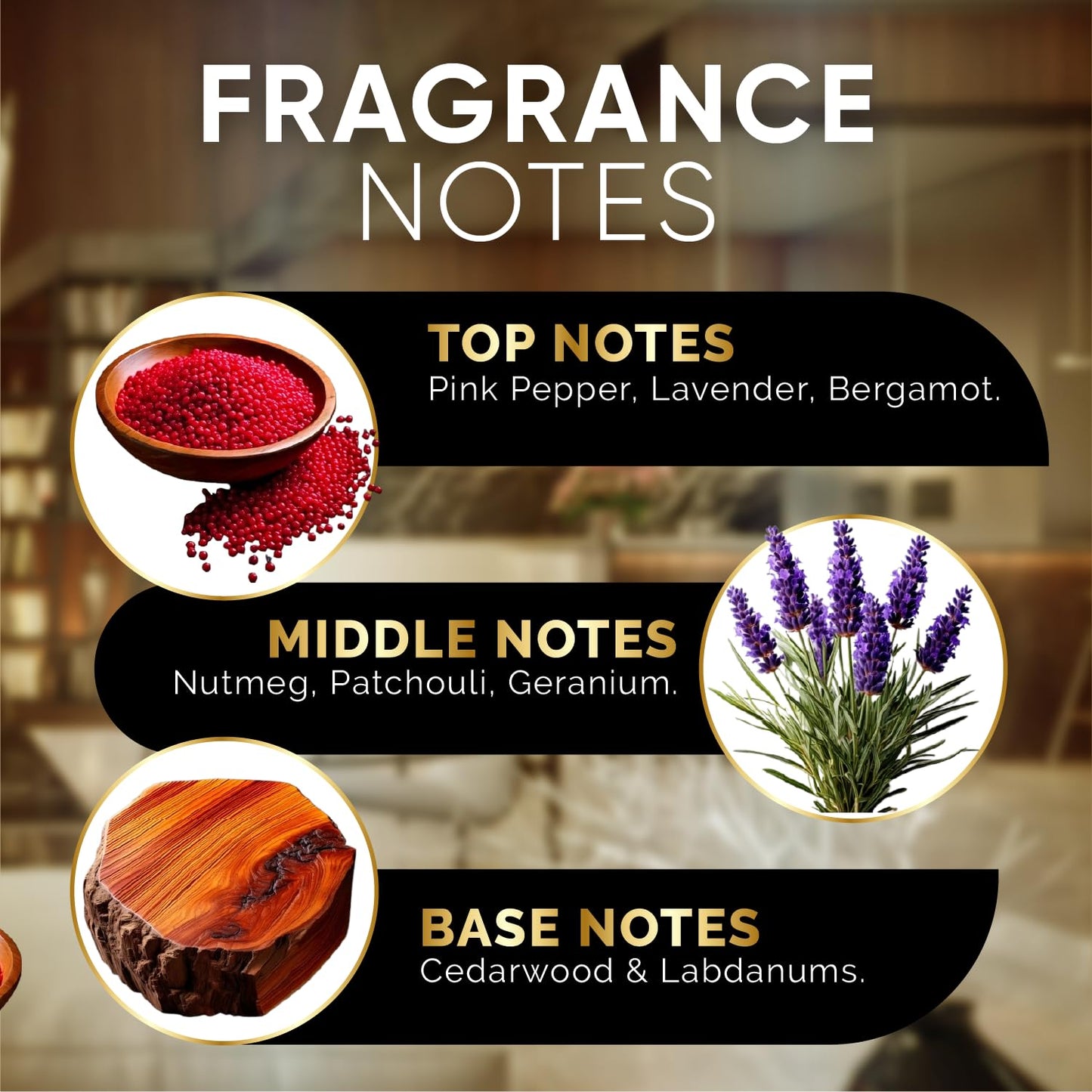 Wild Ambition Diffuser Oil – Luxury Fragrance for Home & Hotels (4.05 fl oz)