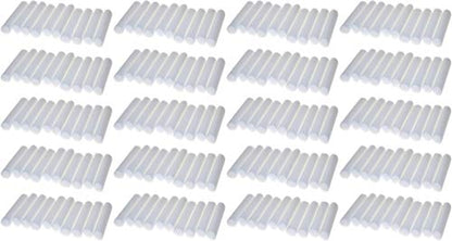 Wild Essentials 200 Pack Fiber Wick Inhaler Refills - 4 cm Blank Nasal Sticks for On-the-Go Aromatherapy