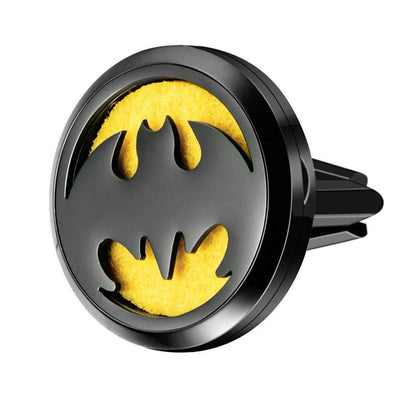 Wild Essentials Black Chrome Bat Car Diffuser – Stainless Steel Locket