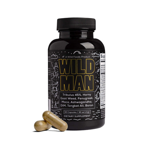 Wild Foods Herbal Stack for Man – Daily Wellness Supplement BritishVita | Premium UK Vitamins & Wellness Supplements