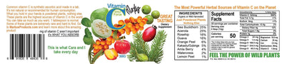 Wild Force Markus Vitamin C - Whole Plant Vitamin C Powder BritishVita | Premium UK Vitamins & Wellness Supplements