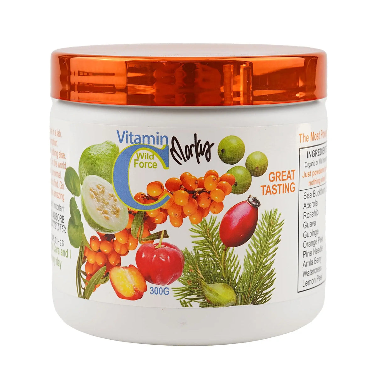 Wild Force Markus Vitamin C - Whole Plant Vitamin C Powder BritishVita | Premium UK Vitamins & Wellness Supplements