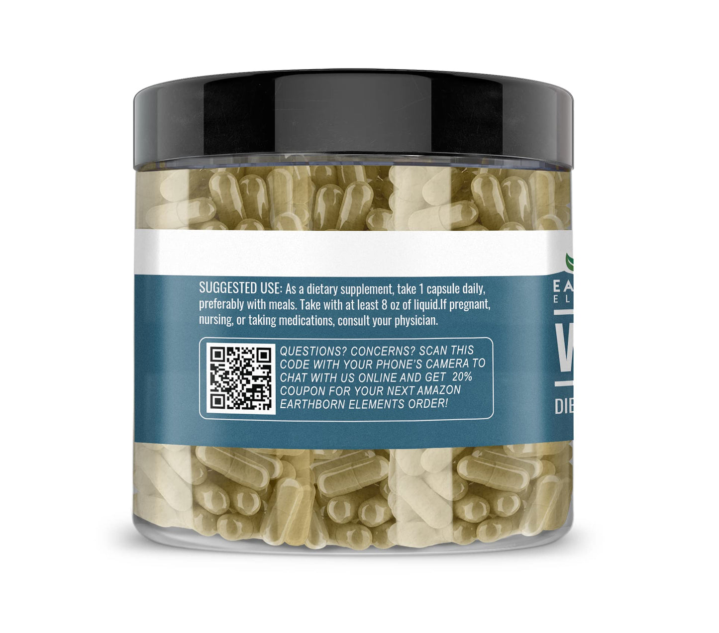 Earthborn Elements Wild Lettuce 200 Capsules – Pure & Undiluted