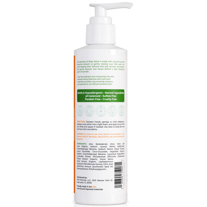 Wild Naturals Baby Eczema Shampoo & Body Wash – Gentle, Tear-Free & Hypoallergenic