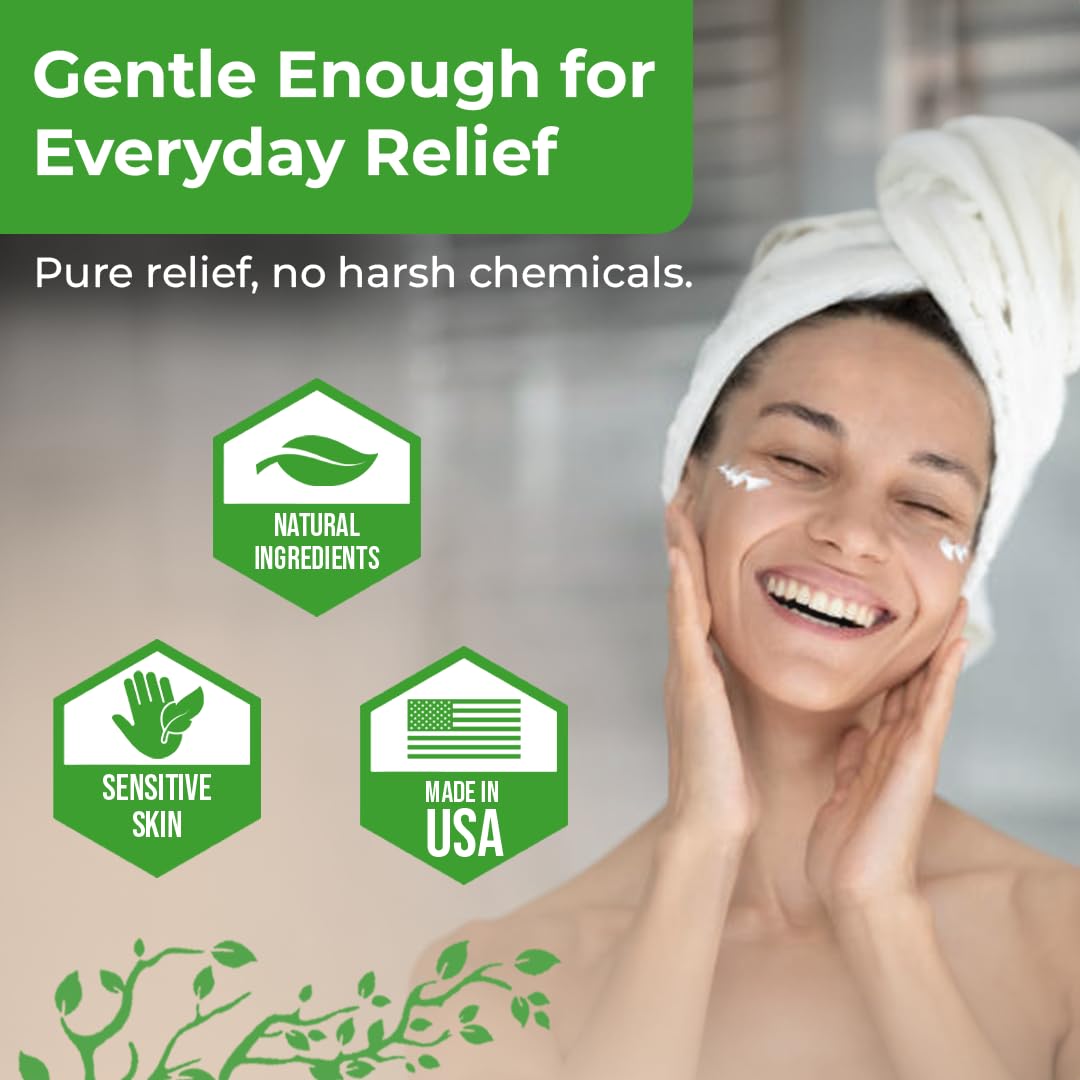 Wild Naturals Eczema & Psoriasis Cream with Manuka Honey – Hydrating, Gentle Relief