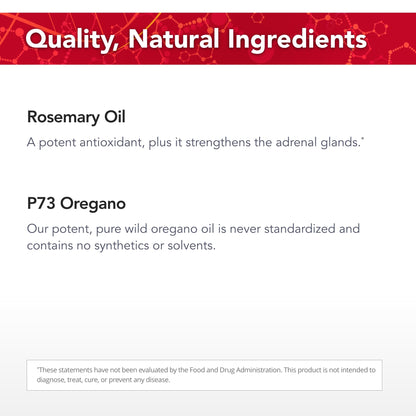 Physician's Strength Wild Rosemary Essence - 8 fl oz | Chemical Free, No Additives - 16 Servings