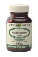 Wild Yam Complex 40t by Medi Herb – Menopause Support Herbal Formula