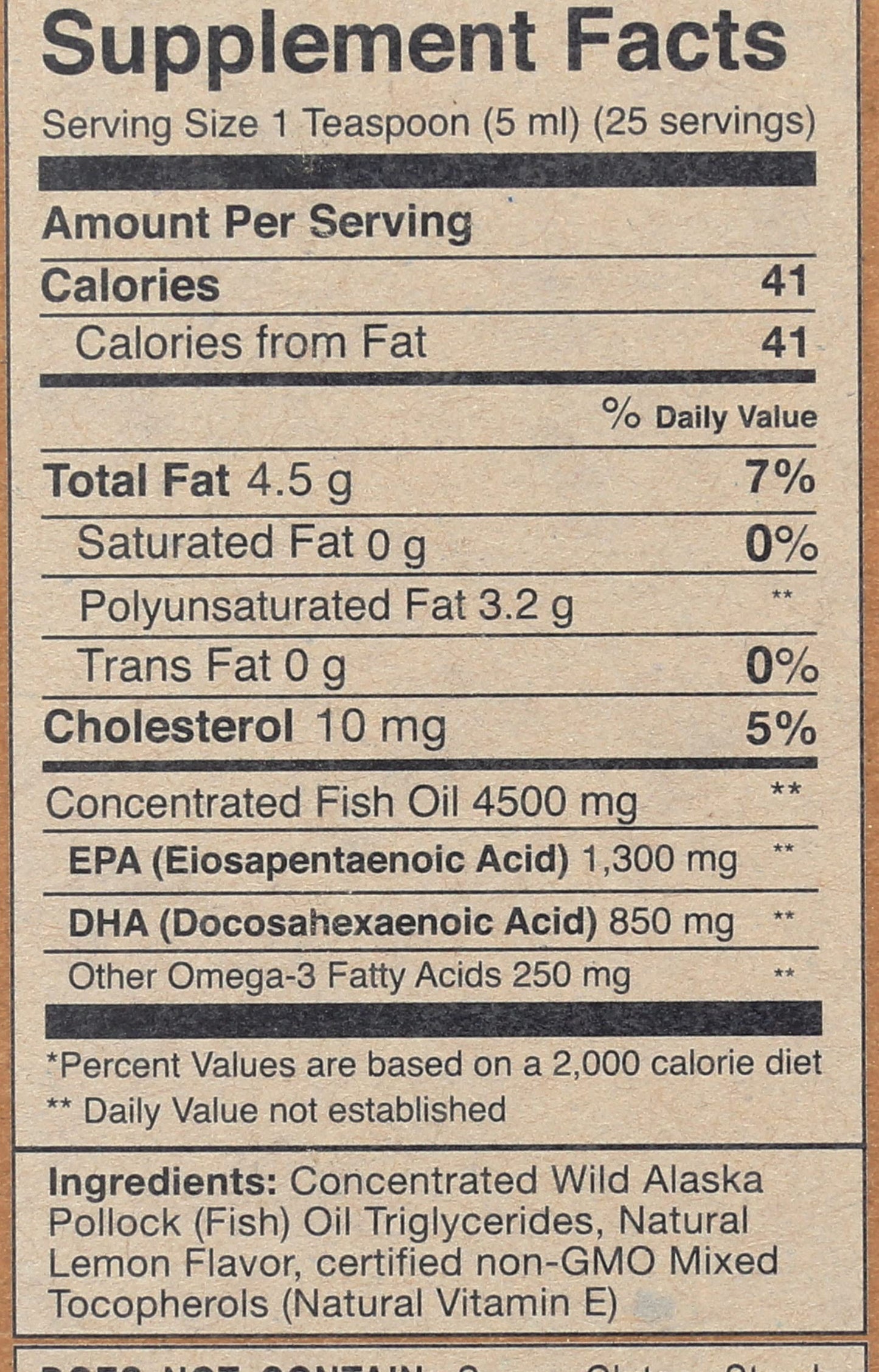 Wiley’s Finest Wild Alaskan Fish Oil Peak Omega-3 – Lemon Flavor, 2300mg EPA/DHA, 4.23 oz