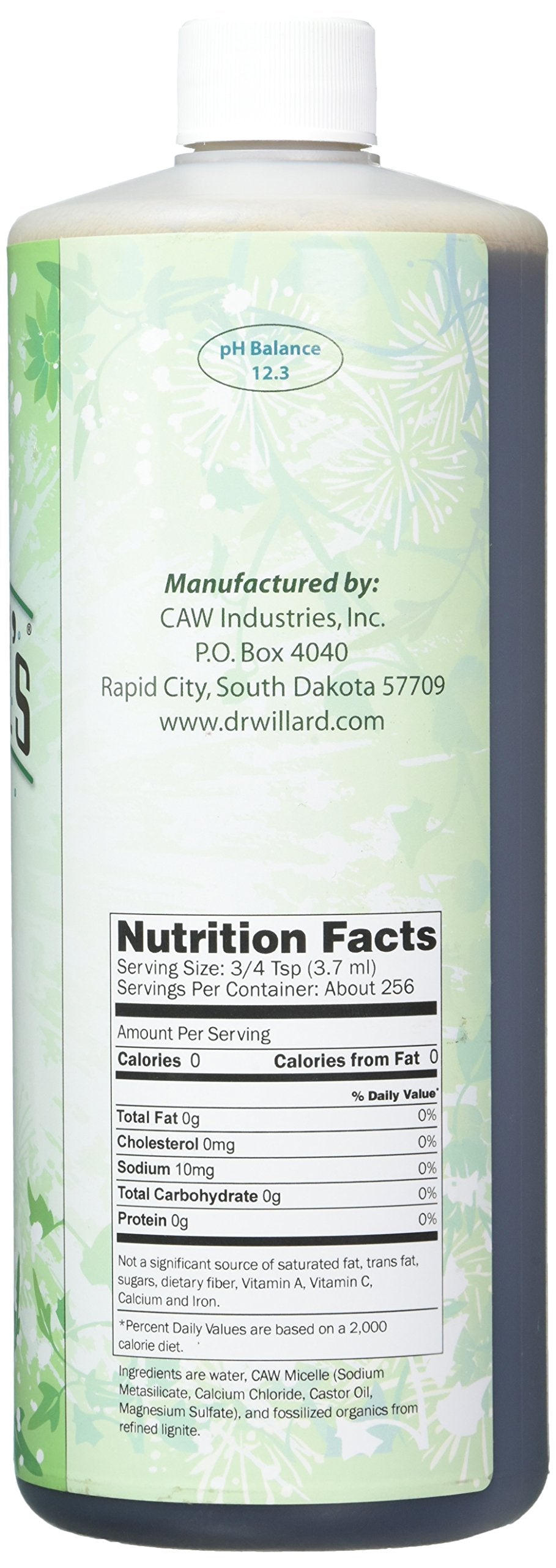 Willard Water XXX Dark Multi-Vitamin, 32 Ounce – Made in USA, Non-GMO
