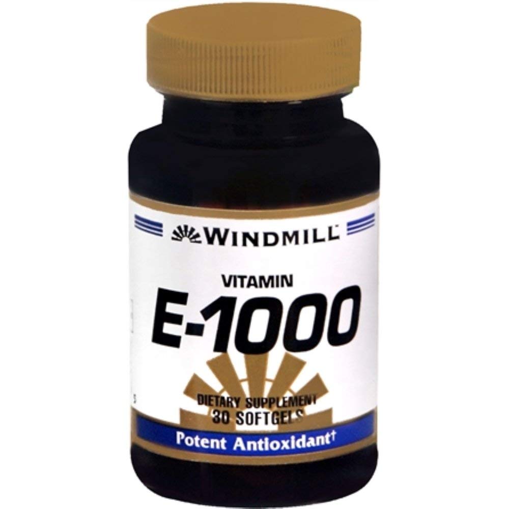 Windmill E-1000 Softgels 30's – Vitamin E 1000 IU