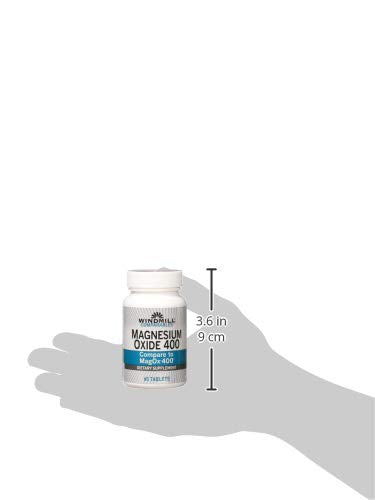 Windmill Magnesium Oxide 400 mg – Immune Support, Heart Health, Muscle Recovery | 60 Count