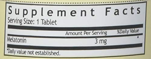 Windmill Melatonin 3 mg Tabs 100's | Windmill Natural Vitamins