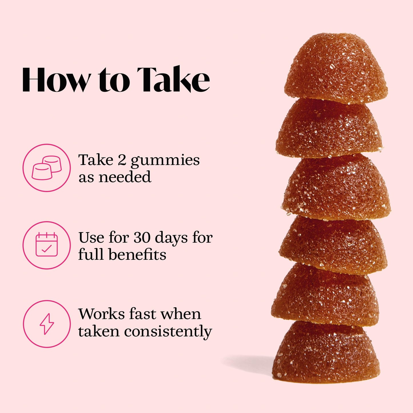 Winged Wellness Calm & Collected Gummies – Stress Support (KSM-66, L-Theanine, GABA) – Vegan & Gluten-Free Raspberry 42 Count