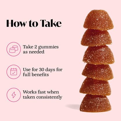 Winged Wellness Calm & Collected Gummies – Stress Support (KSM-66, L-Theanine, GABA) – Vegan & Gluten-Free Raspberry 42 Count